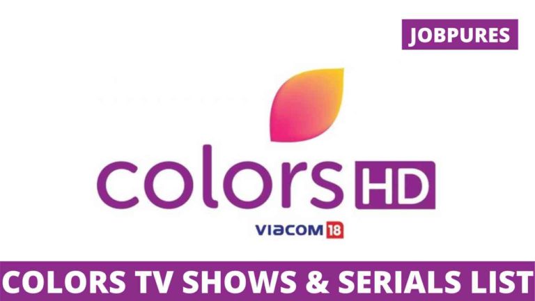 Colors TV Shows & Serials in 2022 With Schedule, Timings, TRP Rating, BARC Rating & New Upcoming TV Reality Shows