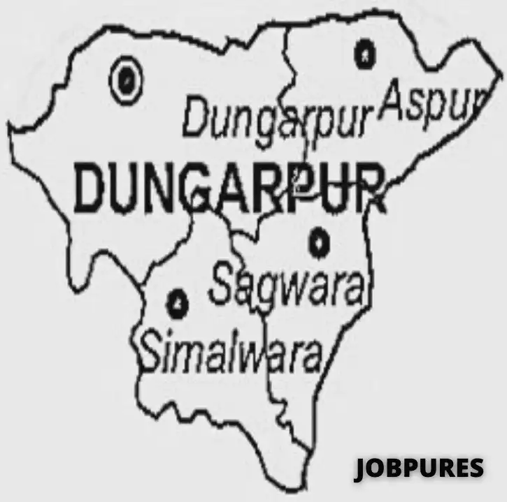 Dungarpur District Map in Hindi