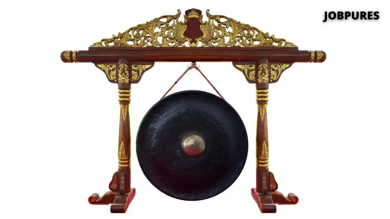 Gong Musical Instrument Name in Hindi