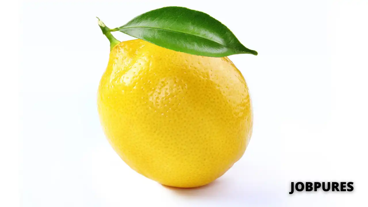 Lemon Name in Hindi