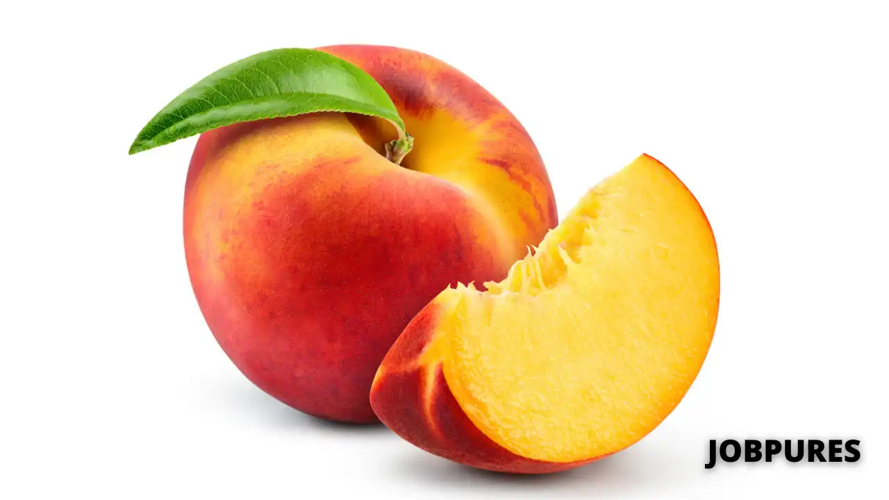 Peach Name in Hindi