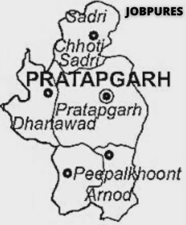 Pratapgarh District Map in Hindi