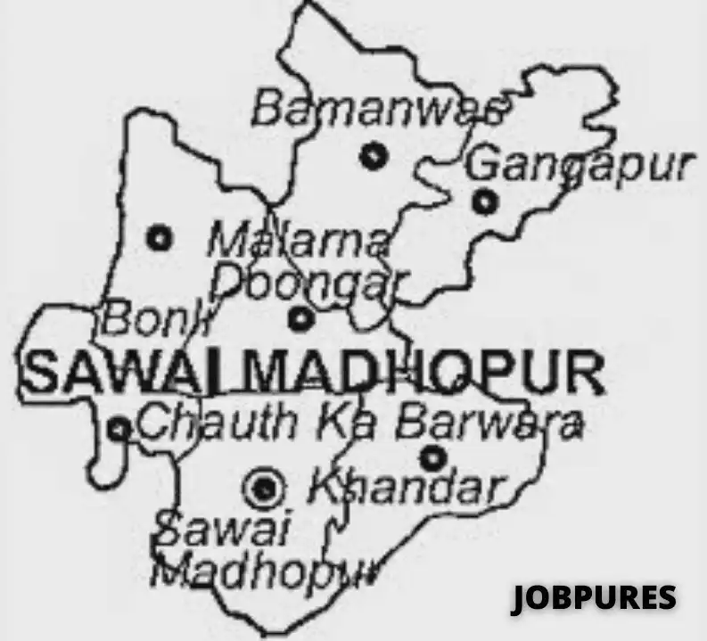 Sawai Madhopur District Map in Hindi
