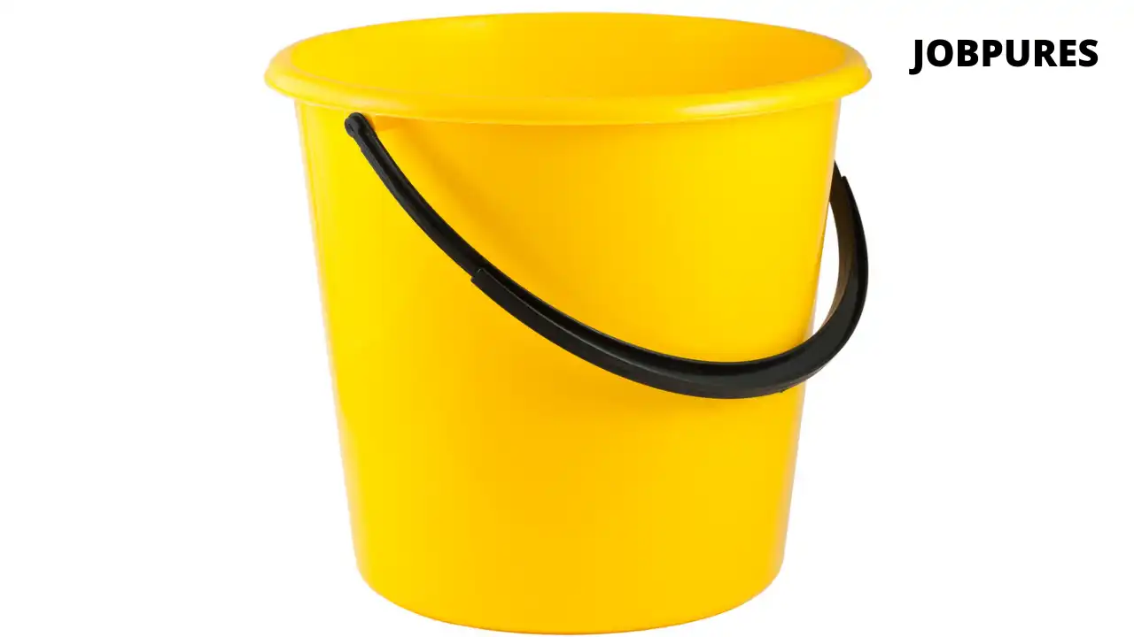 Bucket Kitchen Item Name in Hindi and English