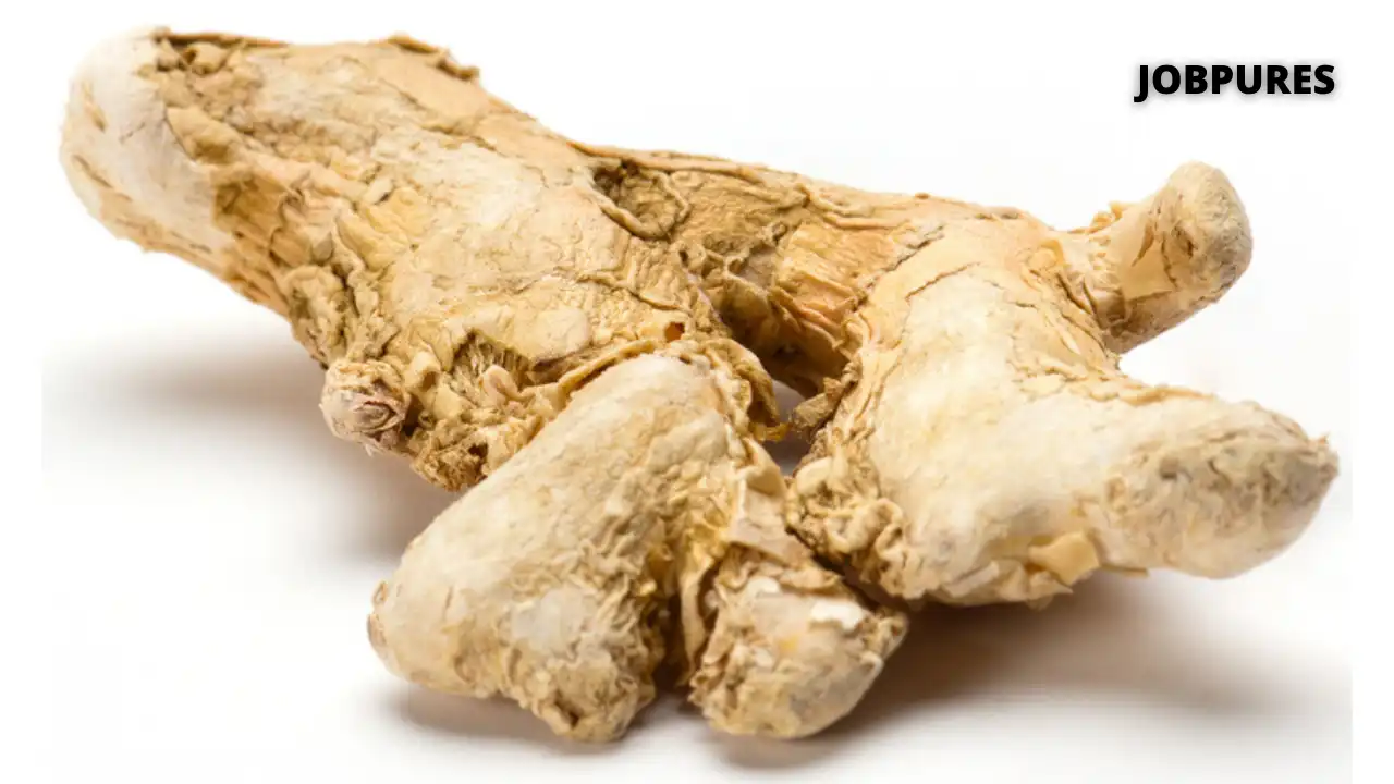 Dry Ginger Spice Name in Hindi and English