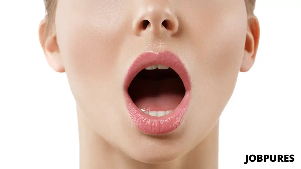 Human Mouth Body Part Name in Hindi and English