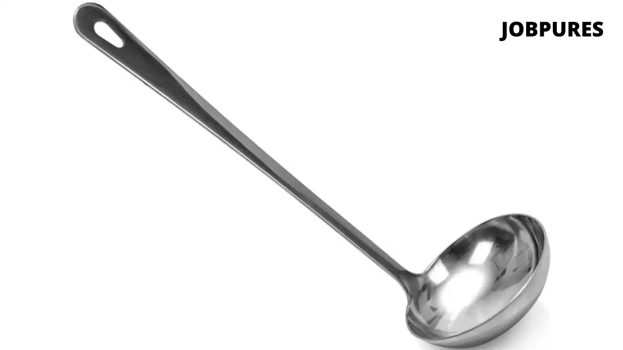 Ladle Kitchen Item Name in Hindi and English