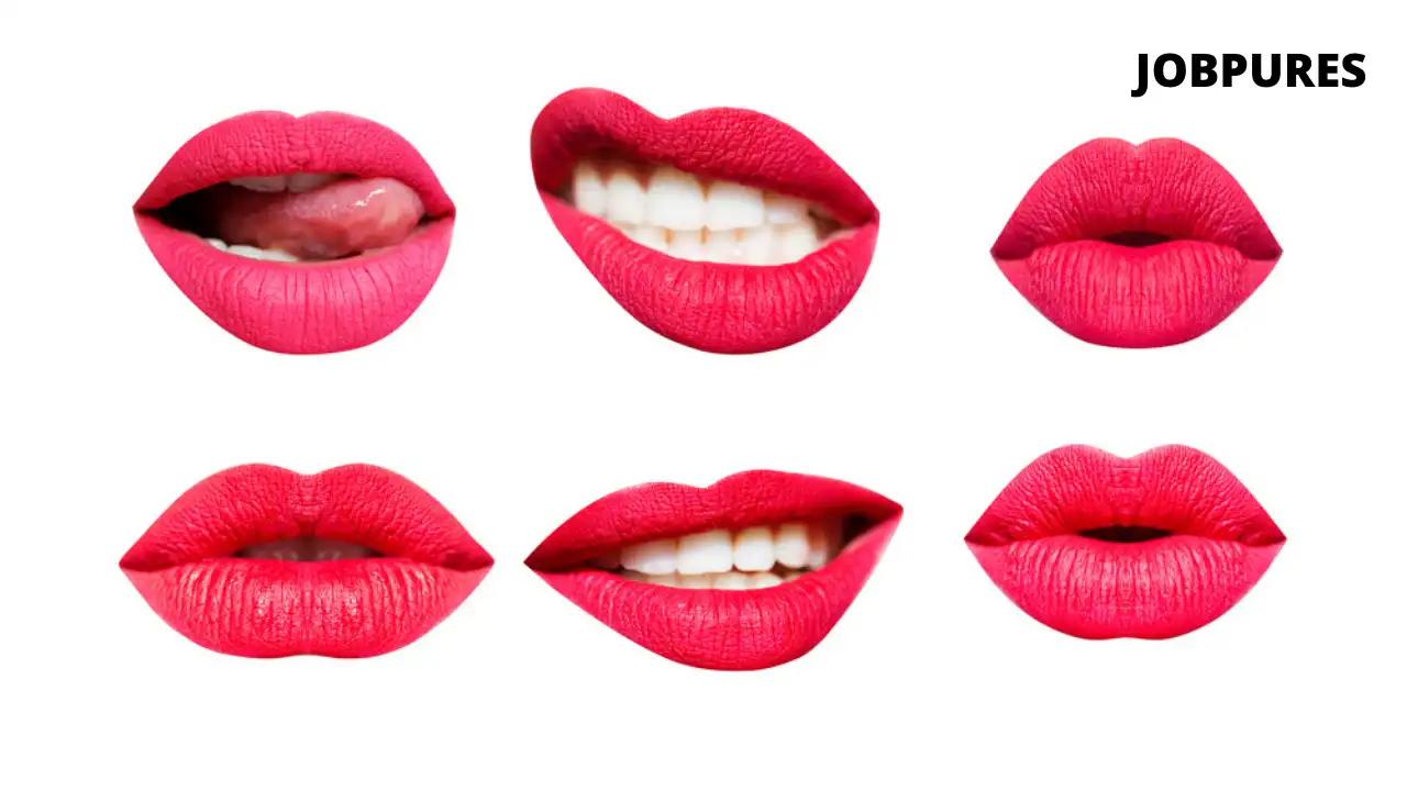 Lips Body Part Name in Hindi and English
