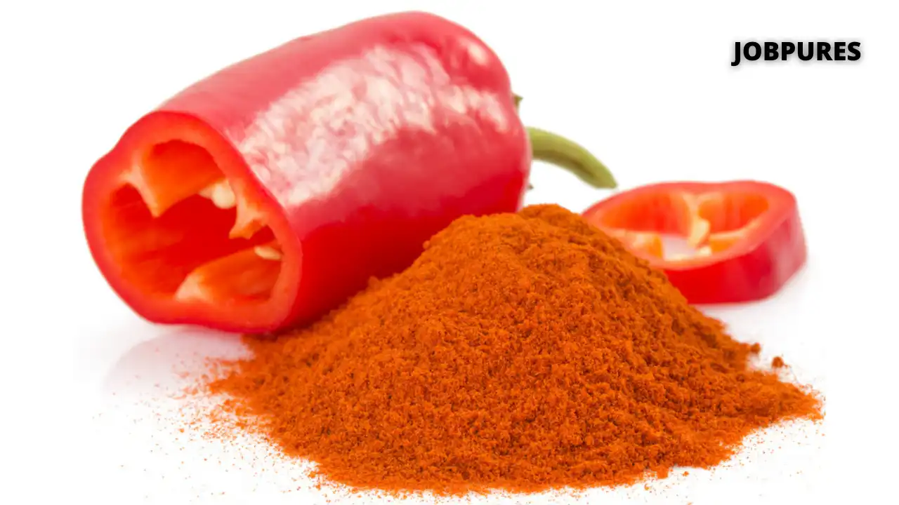 Paprika Spice Name in Hindi and English