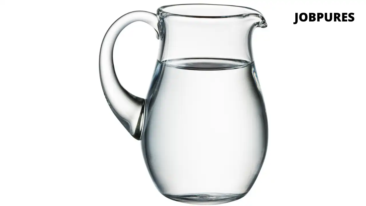 Pitcher Kitchen Item Name in Hindi and English