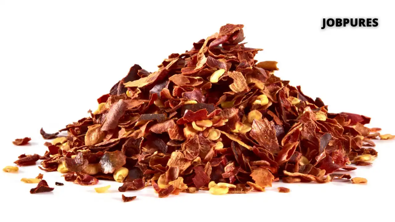 Red Chilli Flakes/Crushed Red Pepper Spice Name in Hindi and English