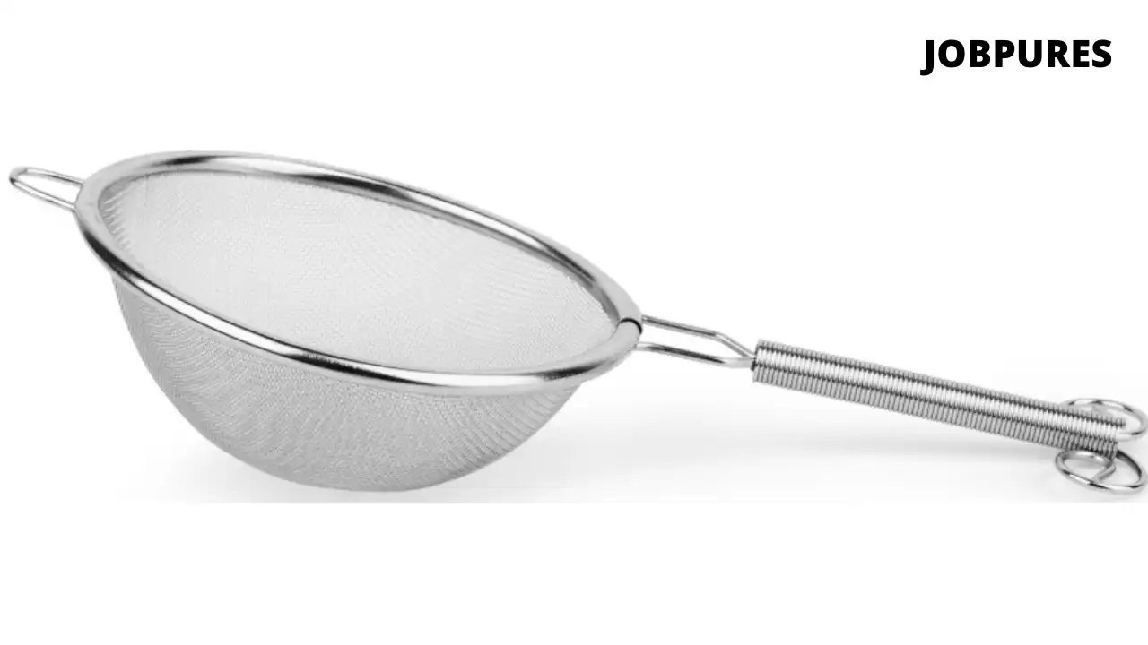 Sieve Kitchen Item Name in Hindi and English