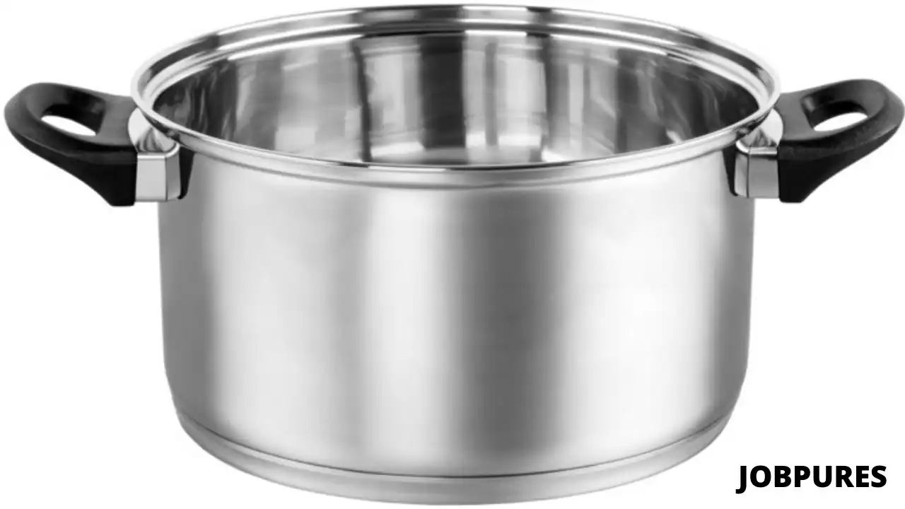 Stainless Steel Pot Kitchen Item Name in Hindi and English