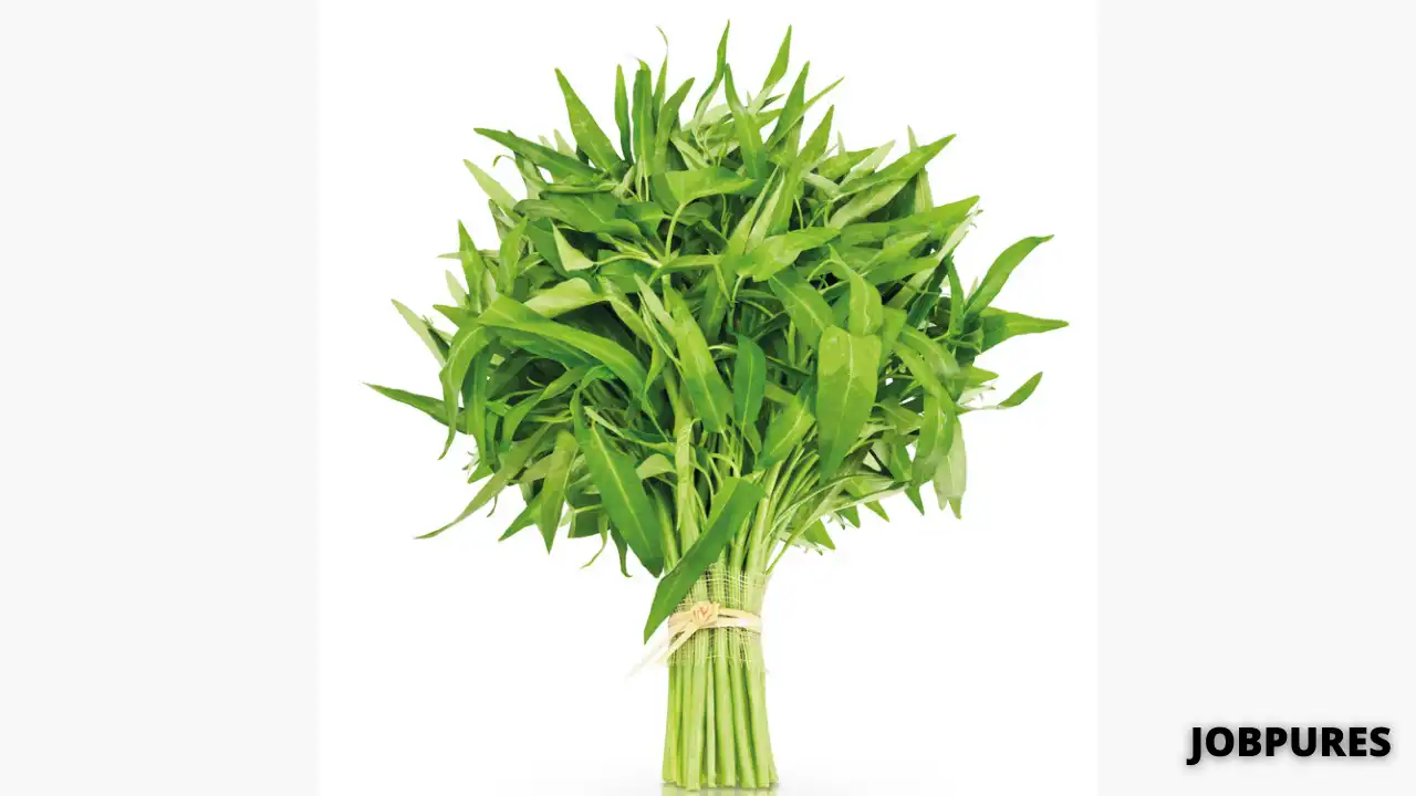 Water Spinach Vegetable Name in Hindi and English