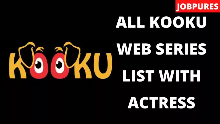 All Kooku Web Series Cast With Actress Names and Images List