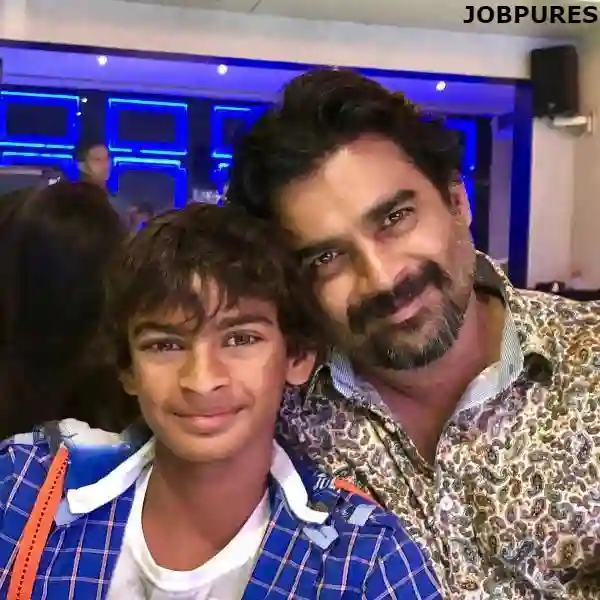 R. Madhavan & His Son