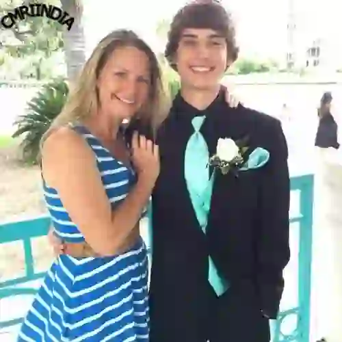 Carson Rowland with Mother
