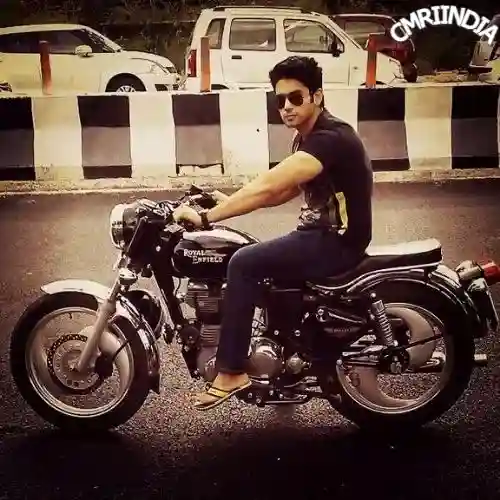 Jatin Bhardwaj on Bike