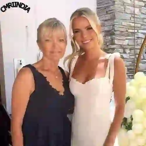 Kelli Goss with Mother