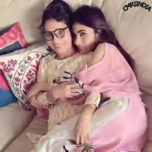 Mouni Roy with Mother