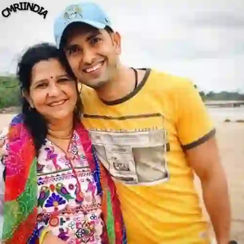 Rahul Sharma With Mother