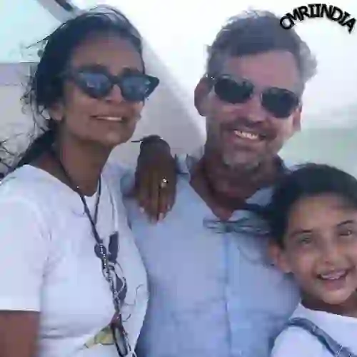 Suchitra Pillai with Her Family