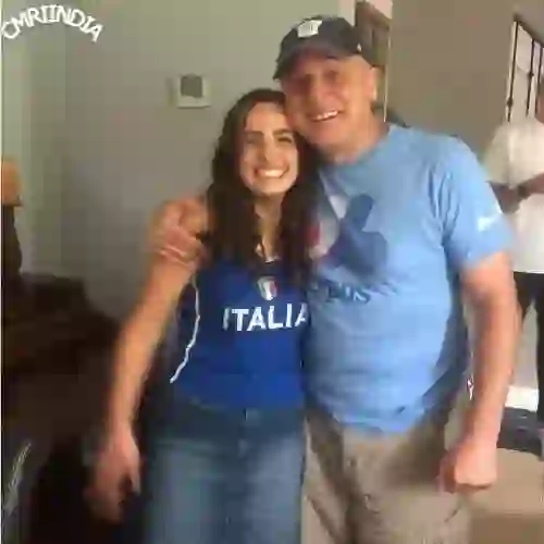 Julia Tomasone with Father