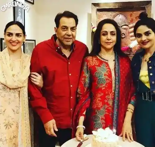Madhoo Shah with Deol Family